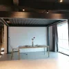 Luxury 3X4X2.7M Aluminum Outdoor Furniture Factory Awnings Roof Waterproof Pergola Motorized Pergola Outdoor Furniture Factory