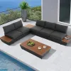 Modern Combination Outdoor Furniture Sofa Set Suit for Garden or Patio Use