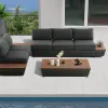 Modern Combination Outdoor Furniture Sofa Set Suit for Garden or Patio Use