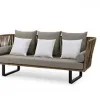 Modern Design 6Pcs Pe Rattan Garden Sofa Set Outdoor Furniture