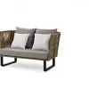 Modern Design 6Pcs Pe Rattan Garden Sofa Set Outdoor Furniture