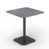 Modern Design Restaurant Aluminum Dining Rock Slab White Stone Slate Table Chair