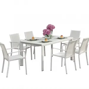 Modern Furniture Kitchen Luxury Dining Table Set New Design Patio Dining Set Customized Wholesale Garden Dining Set
