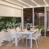 Modern Furniture Kitchen Luxury Dining Table Set New Design Patio Dining Set Customized Wholesale Garden Dining Set