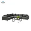 Modern Garden Chaise Lounge Furniture Patio Furniture Outdoor 6 Seater Sofa Set Garden Sofa Set