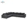 Modern Garden Chaise Lounge Furniture Patio Furniture Outdoor 6 Seater Sofa Set Garden Sofa Set