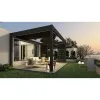 Motorised Pavilion Garden Outdoor Roof Waterproof Sun Shade for Garden Pergola and Gazebo Outdoor Pergola Modern Bioclimatic
