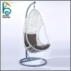 2024 OEM ODM Latest Original Design Aluminum Frame Braided Rope Outdoor Patio Furniture Egg Swing Chair