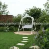 2024 OEM ODM Latest Original Design Aluminum Frame Braided Rope Outdoor Patio Furniture Egg Swing Chair