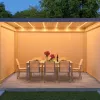 OEM Pergola Aluminium Outdoor Motorized Made in China Waterproof Aluminum Louvered Roof Pergola