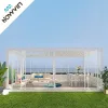 Outdoor Modern Pergola Garden Waterproof Electric Pergola Aluminium Outdoor China Wholesale Louvered Roof Aluminum Pergola