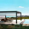 Outdoor Modern Pergola Garden Waterproof Electric Pergola Aluminium Outdoor China Wholesale Louvered Roof Aluminum Pergola