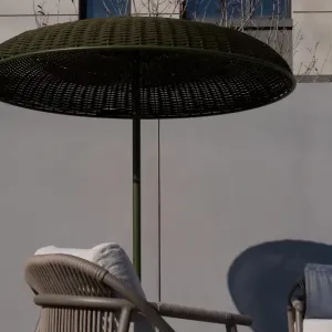 Outdoor Single Layer Rome Parasol Big Size Garden Roman Offset Umbrella Outdoor Sun Garden Parasol