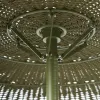 Outdoor Single Layer Rome Parasol Big Size Garden Roman Offset Umbrella Outdoor Sun Garden Parasol