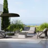 Outdoor Single Layer Rome Parasol Big Size Garden Roman Offset Umbrella Outdoor Sun Garden Parasol