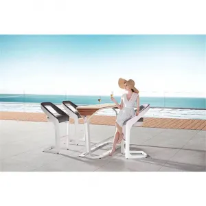 3 Seaters Wholesale Cheap Outdoor Hotel Bar Table Chairs Stool Sets and Cocktail Table Mini Bar Table Furniture