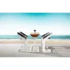 3 Seaters Wholesale Cheap Outdoor Hotel Bar Table Chairs Stool Sets and Cocktail Table Mini Bar Table Furniture