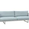 Sicily Series Leisure Patio Bistro Garden Outdoor Furniture Aluminum Sofa Set
