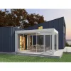 Unique Swimming Pool Louver Retractable Pergola Roof Pergola Furniture Sturdy Awnings for Backyard Outdoor Pergola Furniture
