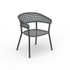 Victorian Series New Design Modern Leisure Outdoor Garden Armchair Dining Chair