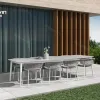 Wholesale Supplier Factory Dining Tables With Chairs High-end Dining Table Set Modern Good Quality Waterfall Dining Table