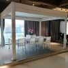 3X4M Aluminum Frame China Outdoor Furniture Pergola Outdoor Awnings Roof Waterproof Motorized Pergola China Outdoor Furniture