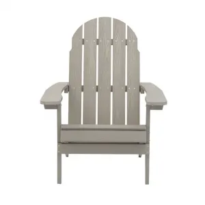 CHOUVANT 2021 New Model Hot Selling Cheap PS Garden Plastic Wood Adirondack Chair Hotel Resort Outdoor Chair