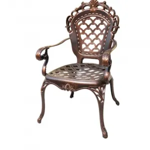 Corrosion Resistant Die-cast Aluminum Dining Room Chair Cover for Outdoor Leisure Furniture