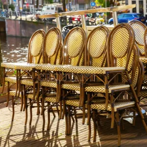 French Bistro Chair Outdoor Outdoor Backrest Chair