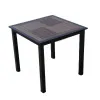 Hot Selling Casual square Dining Table Coffee Balcony Table Outdoor Plastic Table