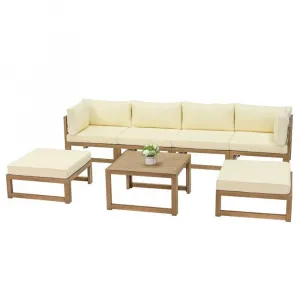 Luxury Courtyard L-Shape Outdoor Sofa Set Plastic Wood Patio Garden Furniture for Hotel Projects and Living Rooms