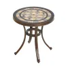 Modern Luxury Cast Aluminum Waterproof Garden Dining Patio Furniture Outdoor Set