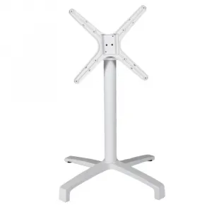 Modern Minimalist Foldable Stackable Aluminum Table with Adjustable Height Legs for Outdoor Dining and Hotel Use