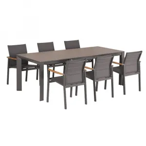 Modern Outdoor Hot Selling Teslin Aluminum Dining Chair Garden Patio Furniture Comfortable