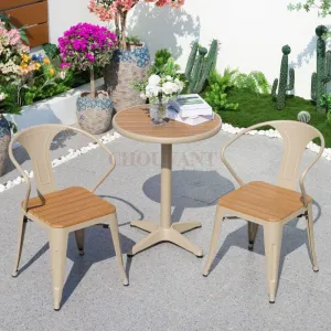 Modern Outdoor Patio Furniture Garden Table and Chair Set for Dining Park Hotel Villa Beach-for Exteriors