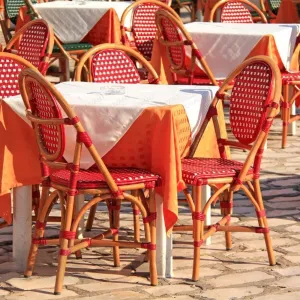 Outdoor Garden Patio French Style Rattan Chair Paris Bistro Chairfoshan Furniture Bedroom Set Mdf Furniture