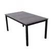 Outdoor Leisure Exquisite Garden Table Plastic Wood Dining Table Patio Table
