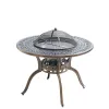 Outdoor Patio Charcoal Grill Table Perfect for Outdoor Picnics
