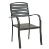 Stack Outdoor Leisure Hotel Restaurant Aluminum Plastic Chairs Furniture Garden Beach Cafe Chairs