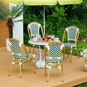 the Stacked Bamboo Garden and the Tavern Chair Are French Chairs