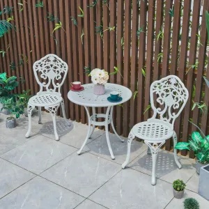 Wholesale Cast Aluminum Tea Table Chair Cover Indoor Outdoor Garden Table Chair Garden Furniture