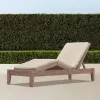 Modern Durable Teak Outdoor Deck Chair Bed Waterproof Sunscreen Antiseptic Wood Includes Cushions for Villa Hotel Swimming Pool