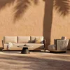 Modern Outdoor Rope Woven Sofa Rainproof Sunproof Leisure Open-air Villa BB Hotel Garden Furniture Muebles De Exterior De Lujo