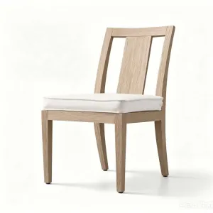 Outdoor Dining Table and Chairs Set Large Terrace Garden Chinese Style Solid Teak Wood Durable Eco-Friendly for Hotel BB