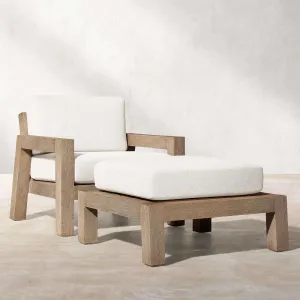 Outdoor Teak Solid Wood Sofa Villa Courtyard Garden Hotel Sun Room Anticorrosive Wood Designer Sofa Combination