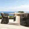 Teak Modern Outdoor Table and Chair Set for Hotel Use Durable Solid Wood with Waterproof and Sun Protection Features