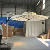 All-Weather Heavy Duty Foldable Lightweight Cantilever Umbrella for Outdoor Furniture and Year-Round Use