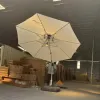 All-Weather Heavy Duty Foldable Lightweight Cantilever Umbrella for Outdoor Furniture and Year-Round Use