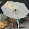 All-Weather Heavy Duty Foldable Lightweight Cantilever Umbrella for Outdoor Furniture and Year-Round Use