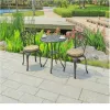 Balcony European Design Villa Outdoor Aluminum Alloy Garden Dining Table Set Waterproof Lightweight Features for Hotel Park